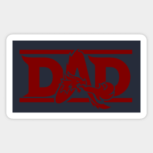 DND DAD Logo (Red) Magnet